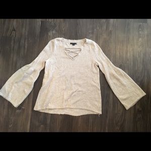 American Eagle bell sleeve sweater